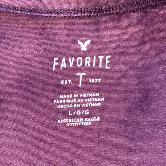 Red and maroon hollister t-shirt - Picture 3 of 3